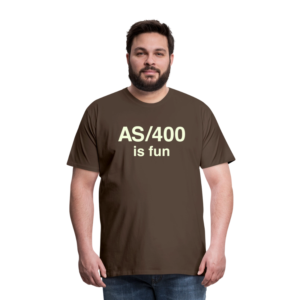 AS/400 is fun - men - noble brown